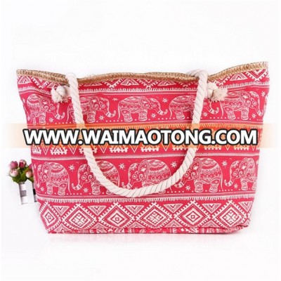 Fashion Aztec Printed Bach Bag