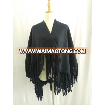 Fashion Pashmina Oversized Scarf fringe blanket poncho