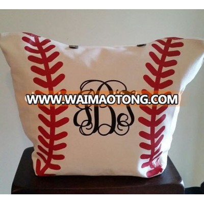 Stock Ball Game Baseball Canvas Sports Bag