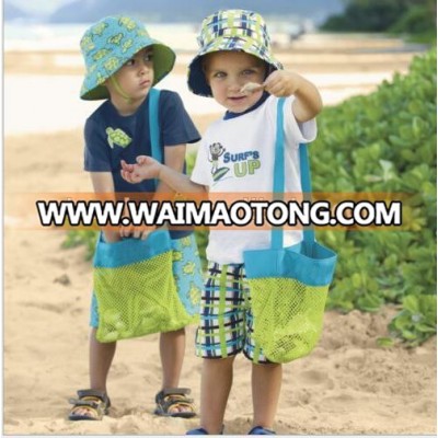 Wholesale Mesh Beach Bag Collecting Shell bag