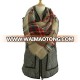 Stock 36 colors Fashion Acrylic Plaid Scarf