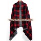 Stock Pashmina Double Side Plaid Tartan scarf